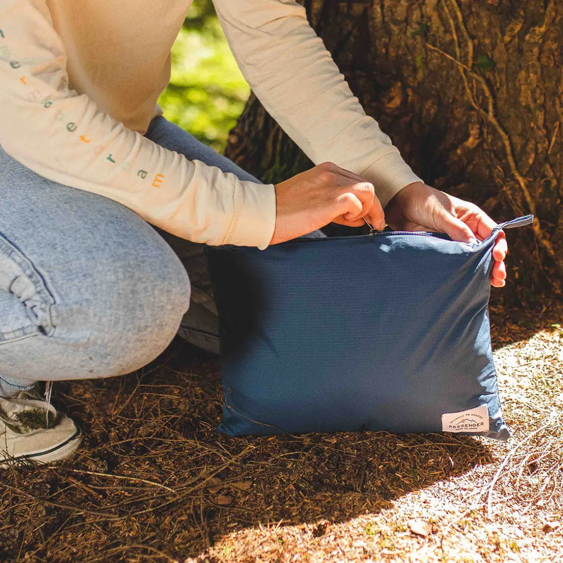Ocean Recycled Insulated Half Zip Jacket - Ensign Blue