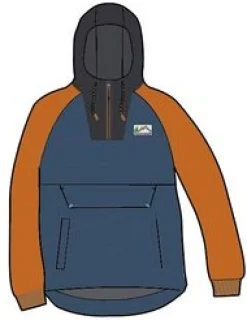 Ocean Recycled Insulated Half Zip Jacket - Ensign Blue