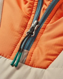 Ocean Recycled Insulated Half Zip Jacket - Feather