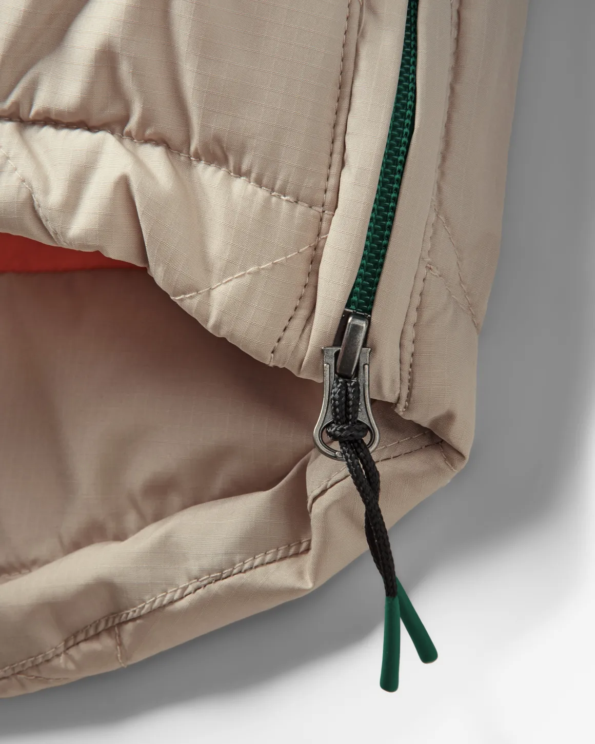 Ocean Recycled Insulated Half Zip Jacket - Feather