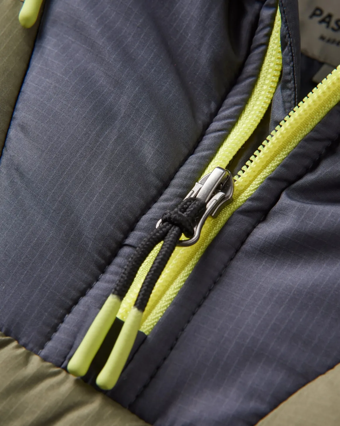 Ocean Recycled Insulated Half Zip Jacket - Dusty Olive