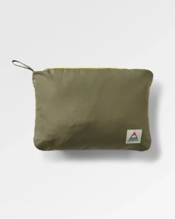 Ocean Recycled Insulated Half Zip Jacket - Dusty Olive