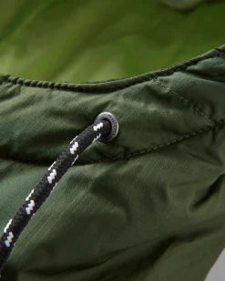 Ocean Recycled Insulated Half Zip Jacket - Abstract Mountain Fir Tree