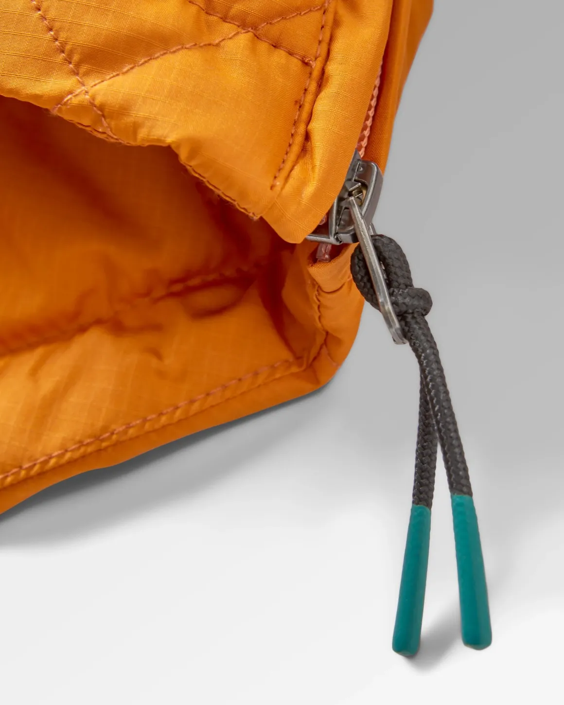 Ocean Recycled Insulated Half Zip Jacket - Sunrise Orange