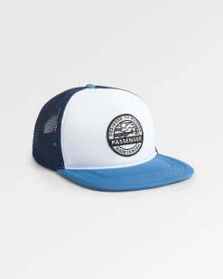 Odyssey Active Trucker Hat - Navy/ Moonlight Blue