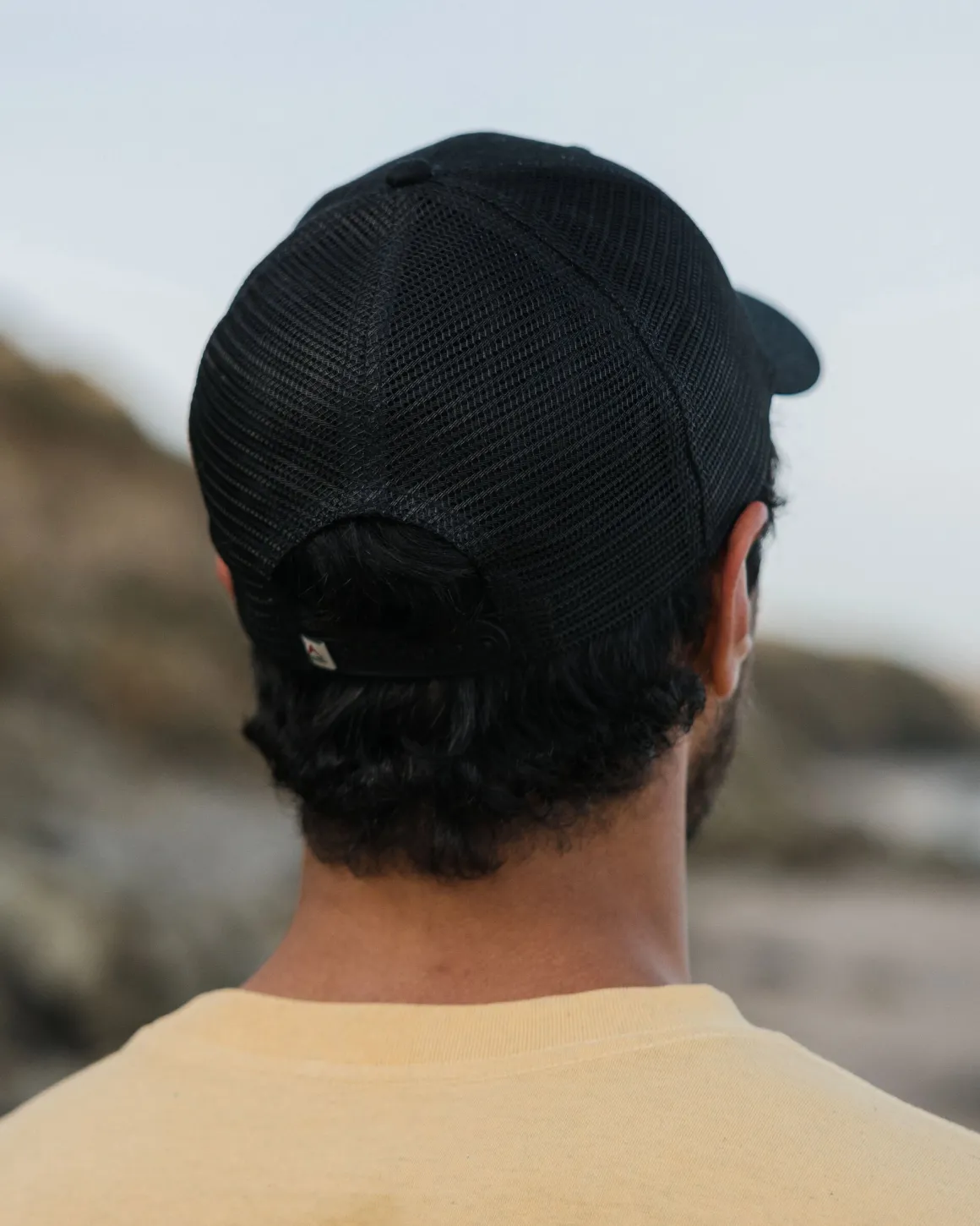 Odyssey Mesh Snapback Hat - Black