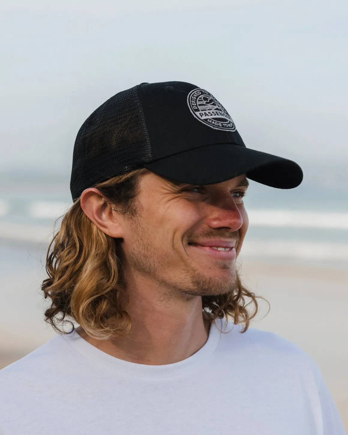 Odyssey Mesh Snapback Hat - Black