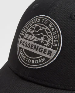 Odyssey Mesh Snapback Hat - Black