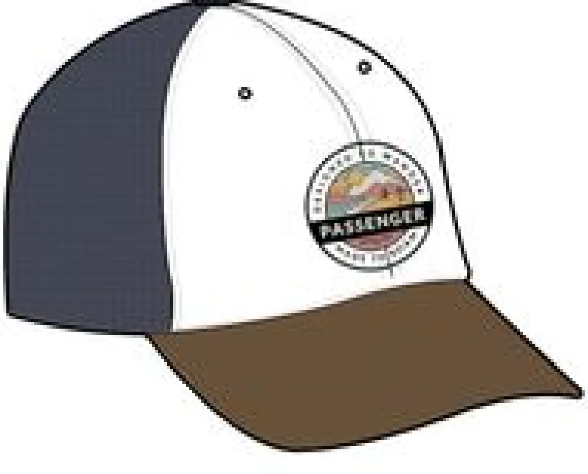 Odyssey Mesh Snapback Hat - Rich Navy/Rubber