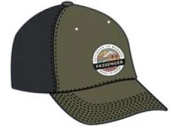 Odyssey Mesh Snapback Hat - Khaki Green