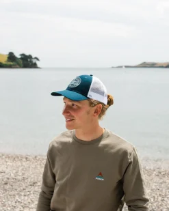 Odyssey Mesh Snapback Hat - Rich Navy