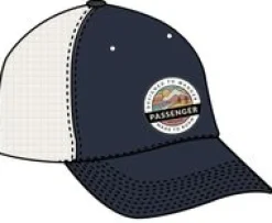 Odyssey Mesh Snapback Hat - Rich Navy