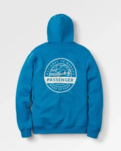 Odyssey Organic Cotton Hoodie - Blue Steel