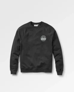 Odyssey Organic Cotton Long Sleeve Sweatshirt - Black