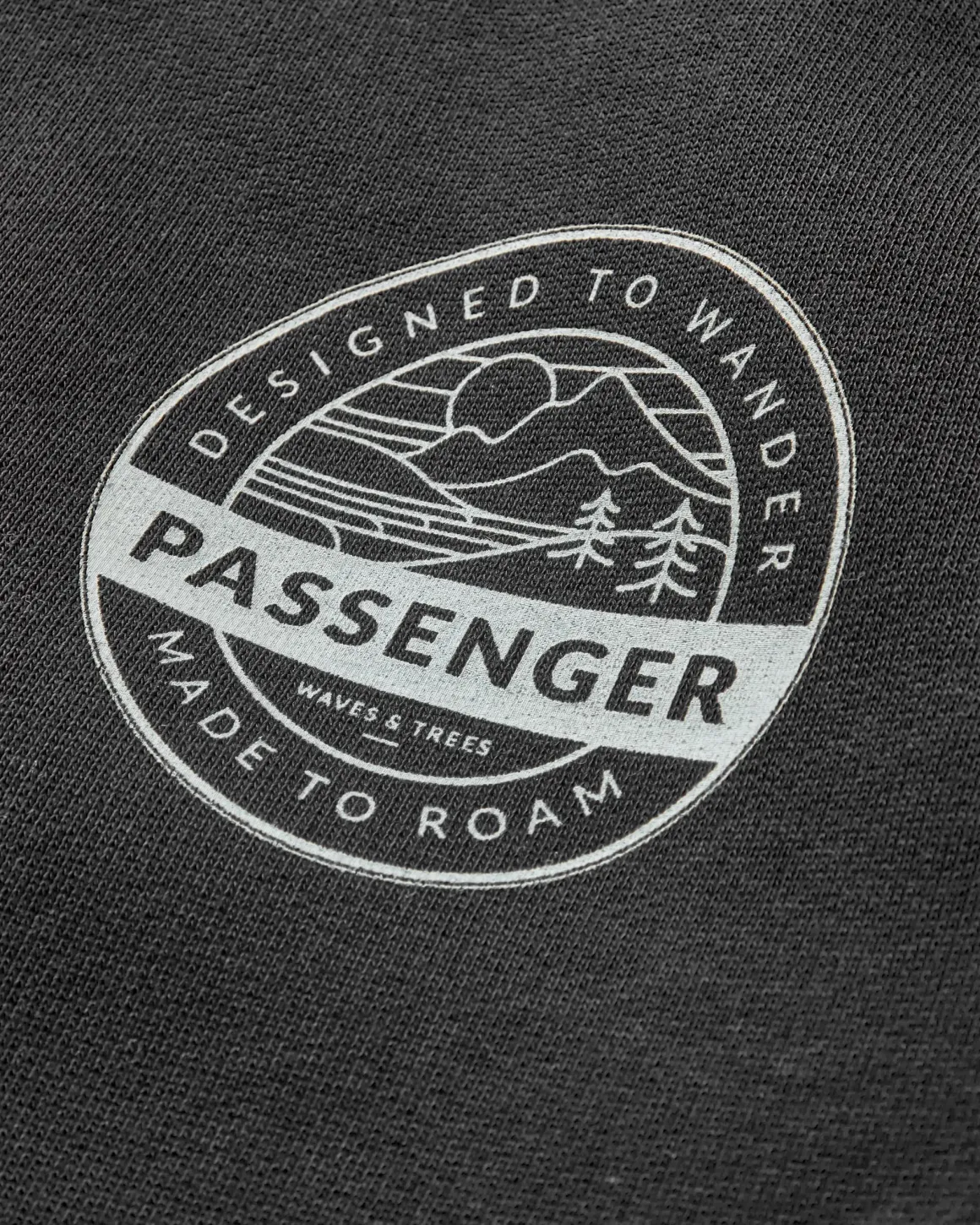 Odyssey Organic Cotton Long Sleeve Sweatshirt - Black