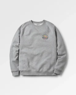 Odyssey Organic Cotton Sweatshirt - Mid Gray Marl