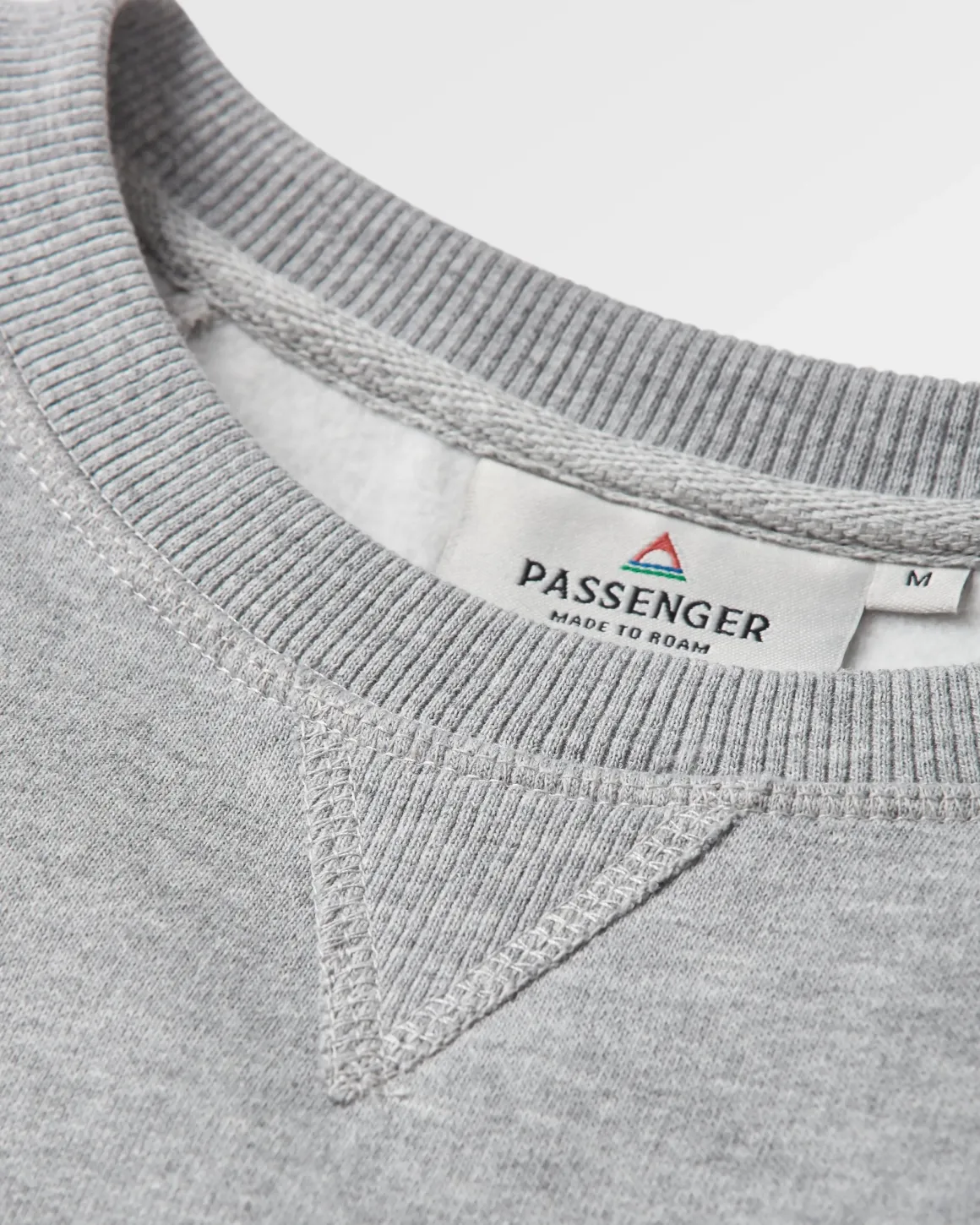 Odyssey Organic Cotton Sweatshirt - Mid Gray Marl
