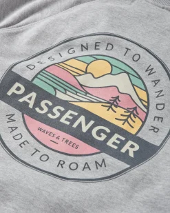 Odyssey Organic Cotton Sweatshirt - Mid Gray Marl