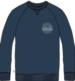 Odyssey Organic Cotton Sweatshirt - Rich Navy