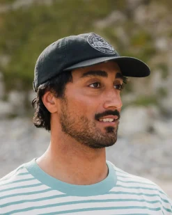 Odyssey Recycled 5 Panel Hat - Black