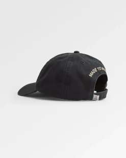 Odyssey Recycled 5 Panel Hat - Black