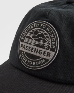 Odyssey Recycled 5 Panel Hat - Black