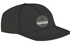 Odyssey Recycled 5 Panel Hat - Black