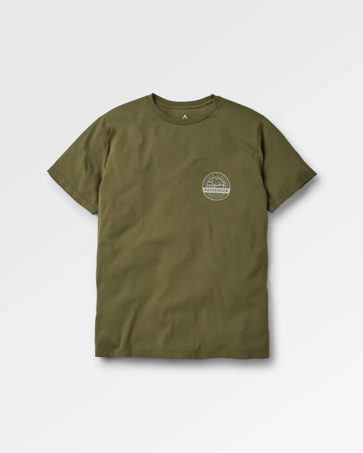 Odyssey Recycled Cotton T-Shirt - Khaki Green