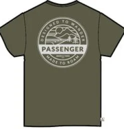 Odyssey Recycled Cotton T-Shirt - Khaki Green