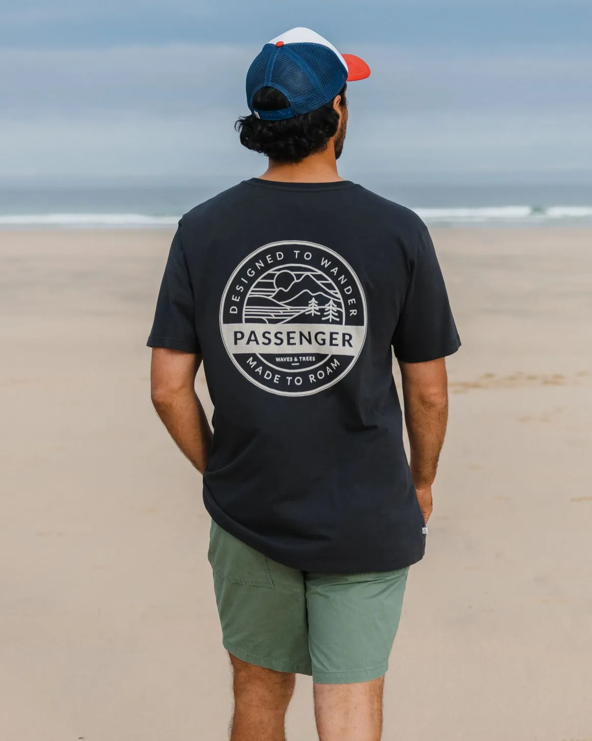 Odyssey Recycled Cotton T-Shirt - Black