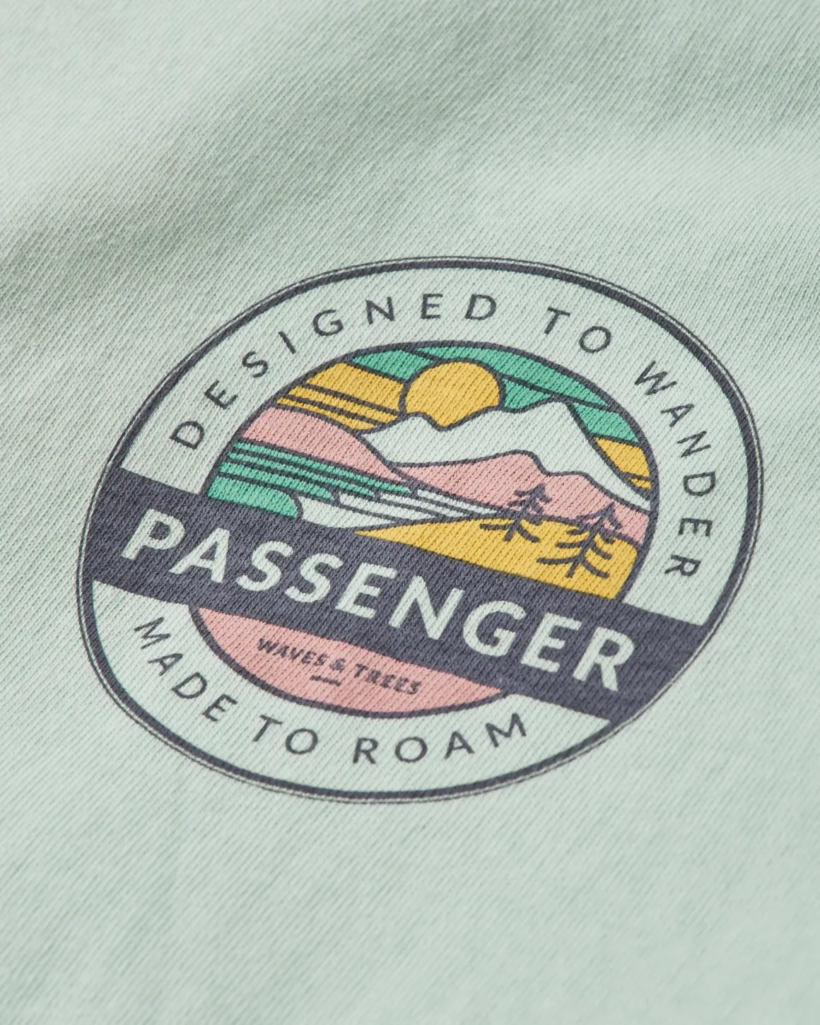 Odyssey Recycled Cotton T-Shirt - Surf Spray