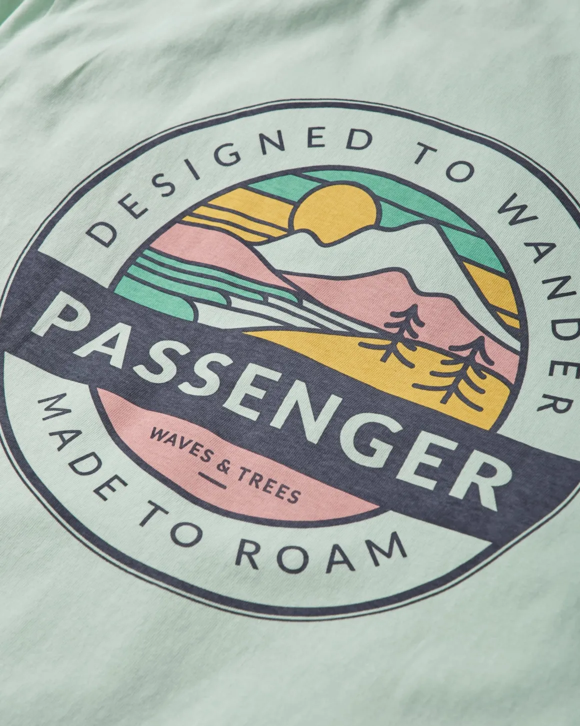 Odyssey Recycled Cotton T-Shirt - Surf Spray