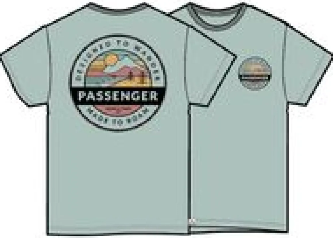 Odyssey Recycled Cotton T-Shirt - Surf Spray