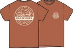 Odyssey Recycled Cotton T-Shirt - Burnt Orange