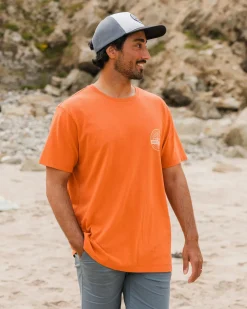 Odyssey Recycled Cotton T-Shirt - Burnt Orange