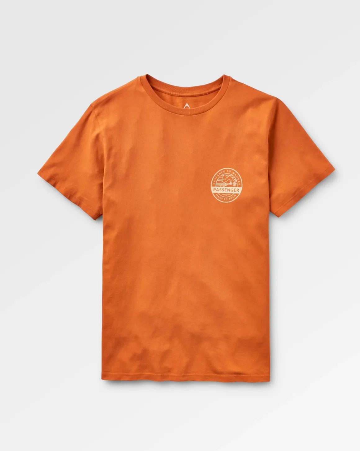 Odyssey Recycled Cotton T-Shirt - Burnt Orange