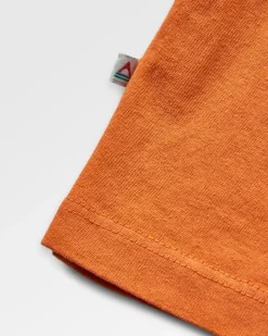 Odyssey Recycled Cotton T-Shirt - Burnt Orange