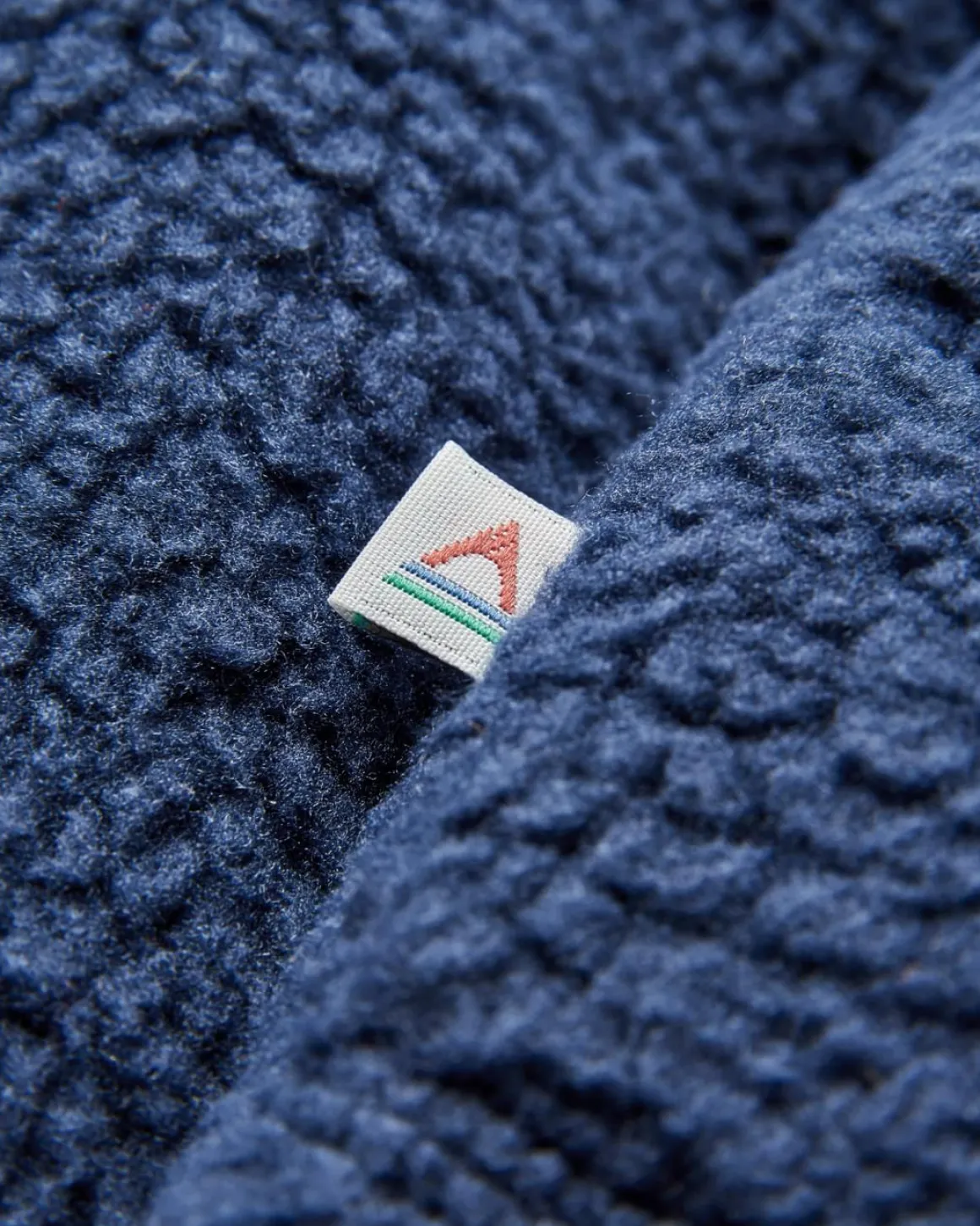 Offgrid 2.0 Half Zip Recycled Sherpa Fleece - Rich Navy