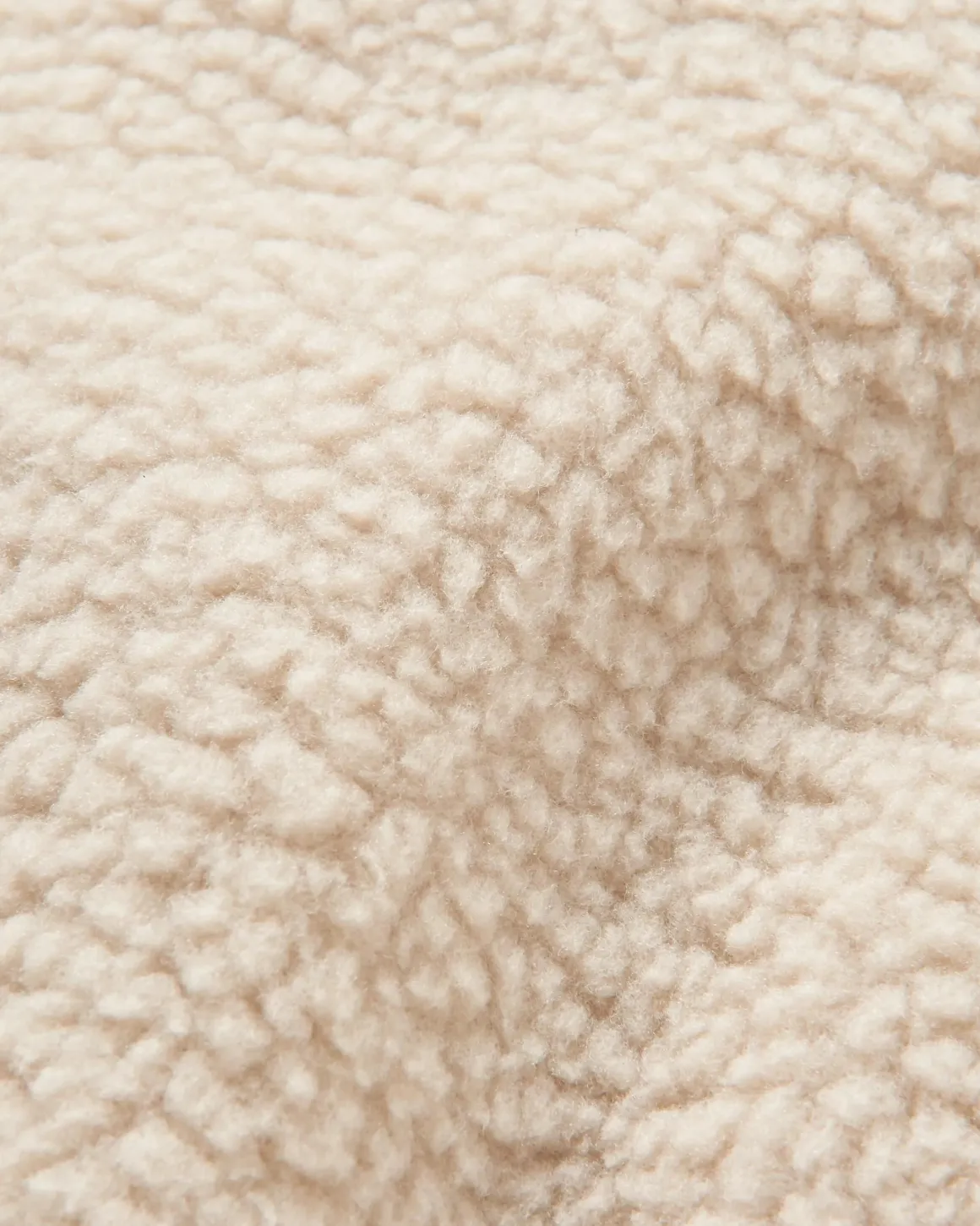 Offgrid 2.0 Half Zip Recycled Sherpa Fleece - Oatmeal/Navy