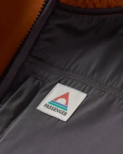 Offgrid 2.0 Half Zip Recycled Sherpa Fleece - Glazed Ginger