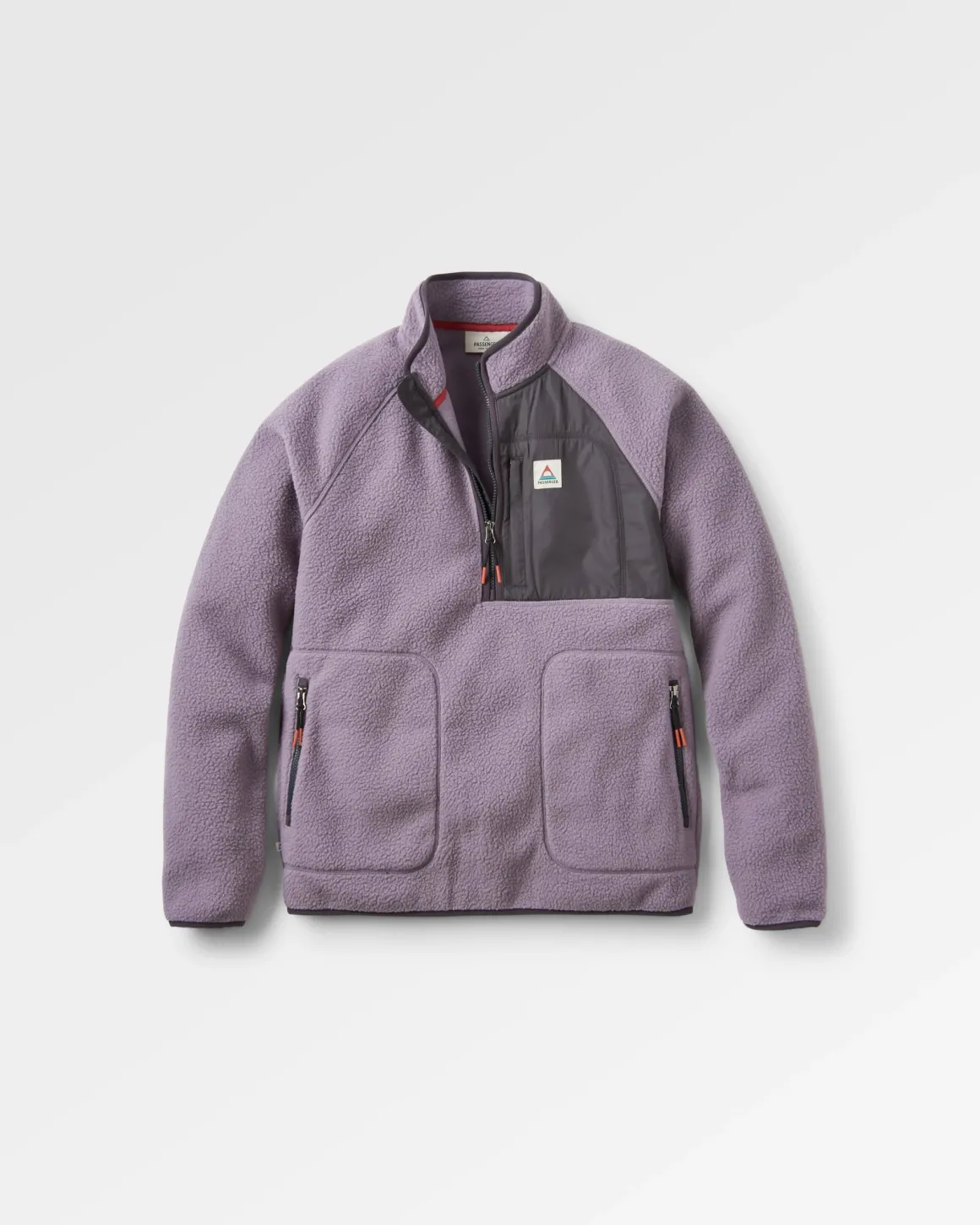 Offgrid 2.0 Half Zip Recycled Sherpa Fleece - Dusty Lilac
