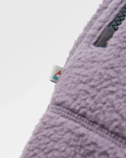 Offgrid 2.0 Half Zip Recycled Sherpa Fleece - Dusty Lilac