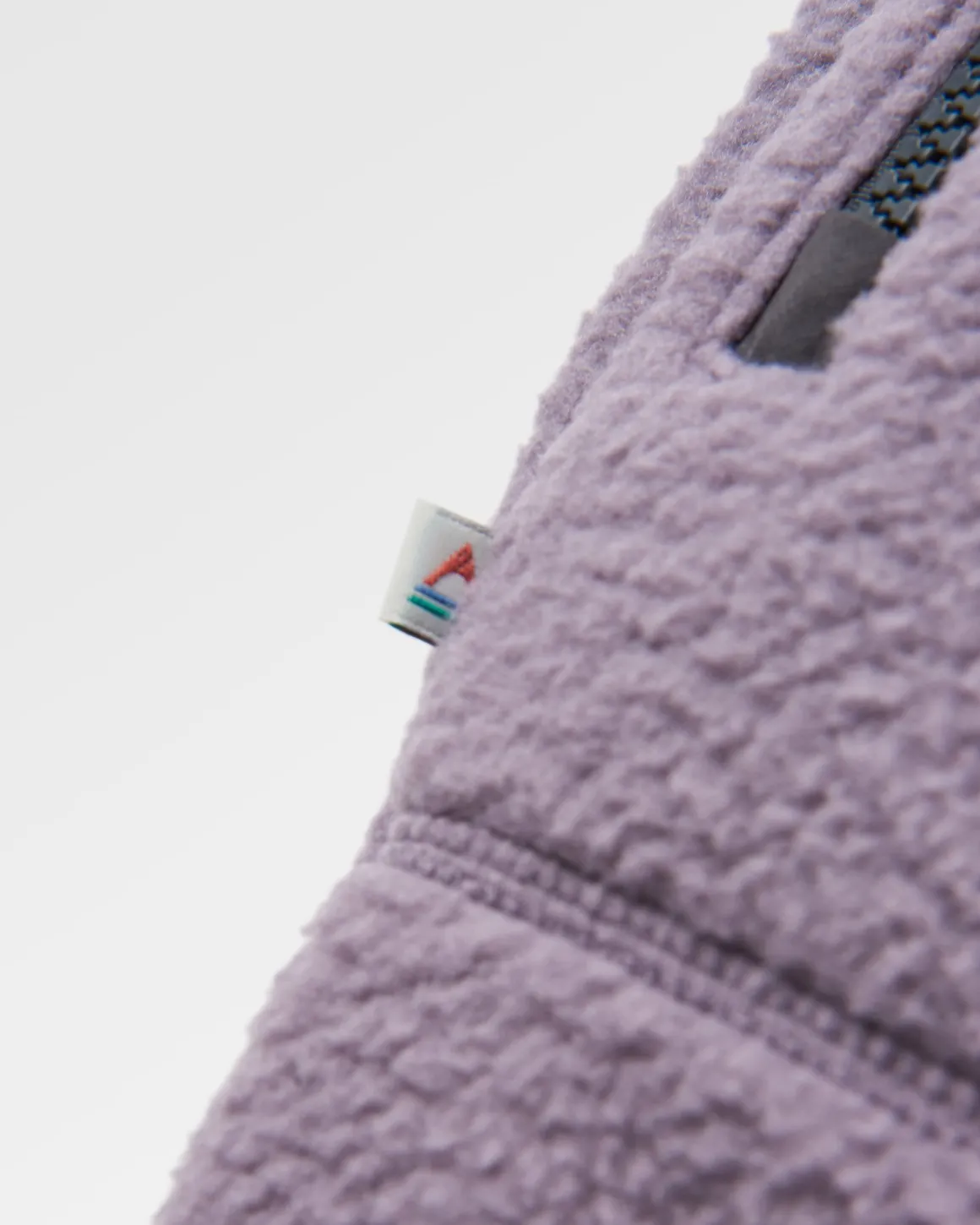 Offgrid 2.0 Half Zip Recycled Sherpa Fleece - Dusty Lilac
