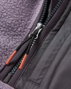 Offgrid 2.0 Half Zip Recycled Sherpa Fleece - Dusty Lilac