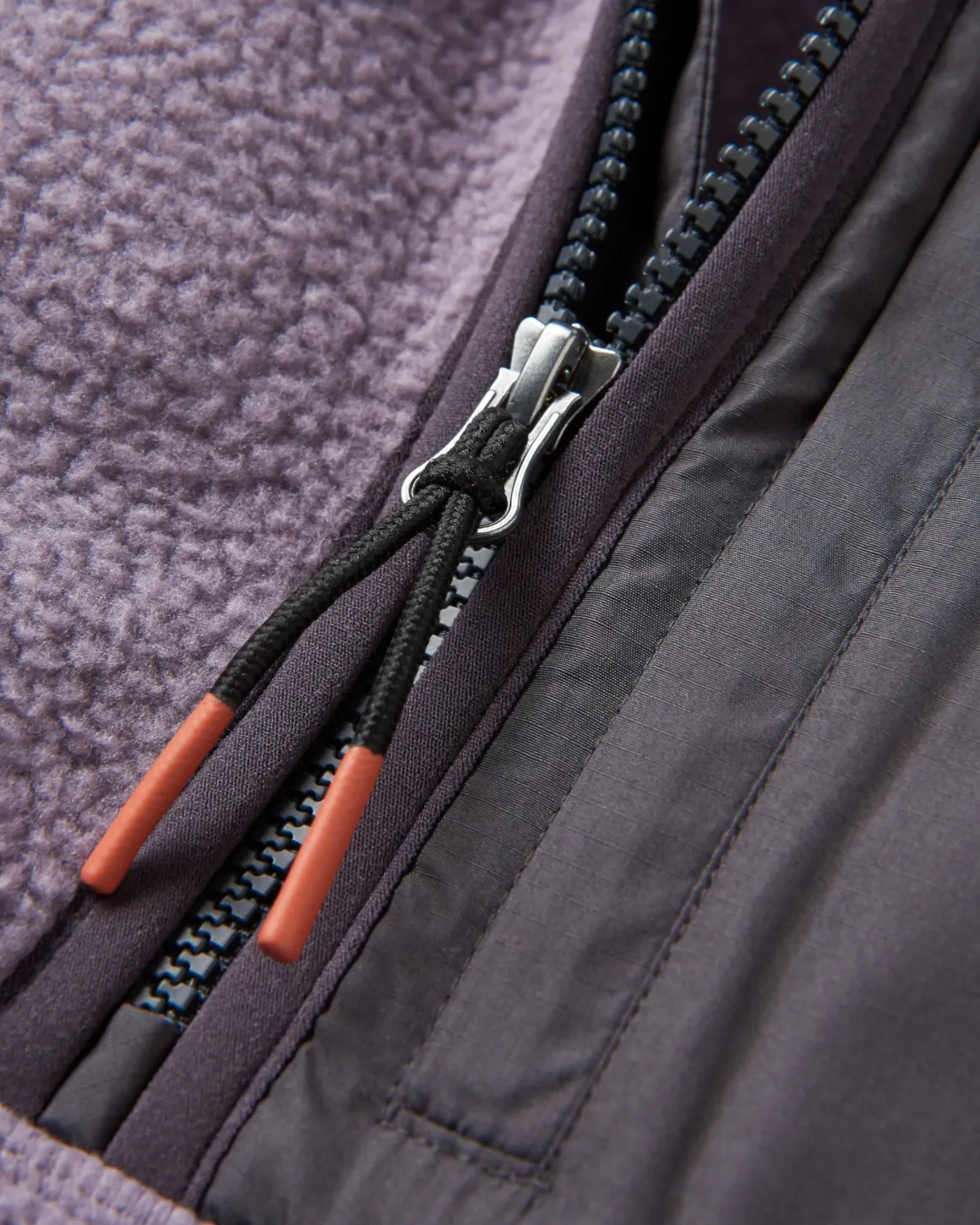 Offgrid 2.0 Half Zip Recycled Sherpa Fleece - Dusty Lilac