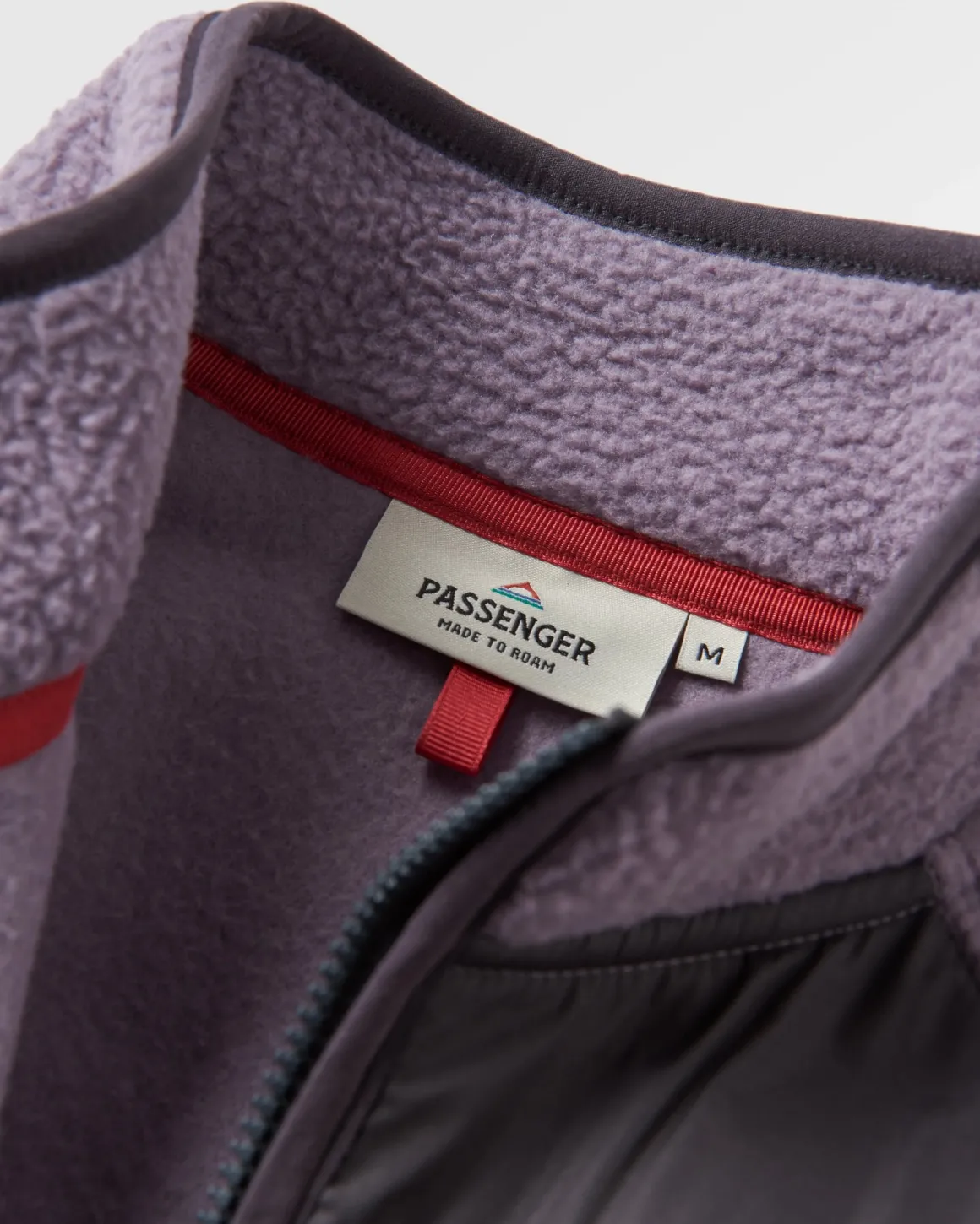 Offgrid 2.0 Half Zip Recycled Sherpa Fleece - Dusty Lilac