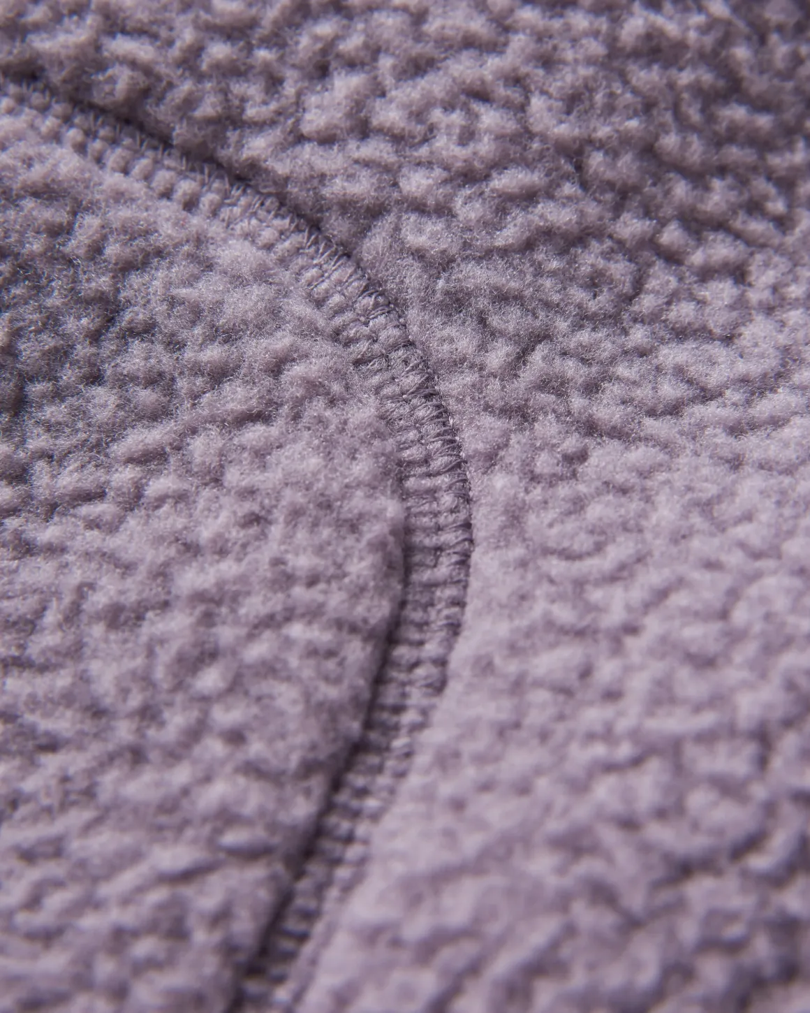 Offgrid 2.0 Half Zip Recycled Sherpa Fleece - Dusty Lilac