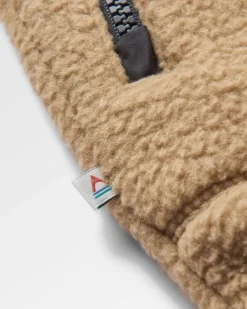 Offgrid 2.0 Half Zip Recycled Sherpa Fleece - Biscuit