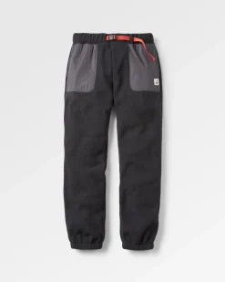 Offgrid Recycled Sherpa Fleece Jogger - Black