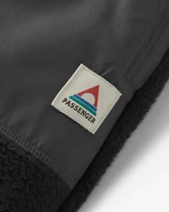 Offgrid Recycled Sherpa Fleece Jogger - Black